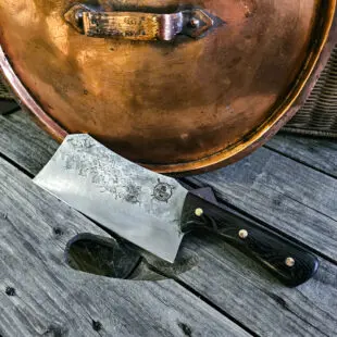 Chukabobocho Kockkniv Black Ebony #3 används som rotfrukts- och grönsakskniv