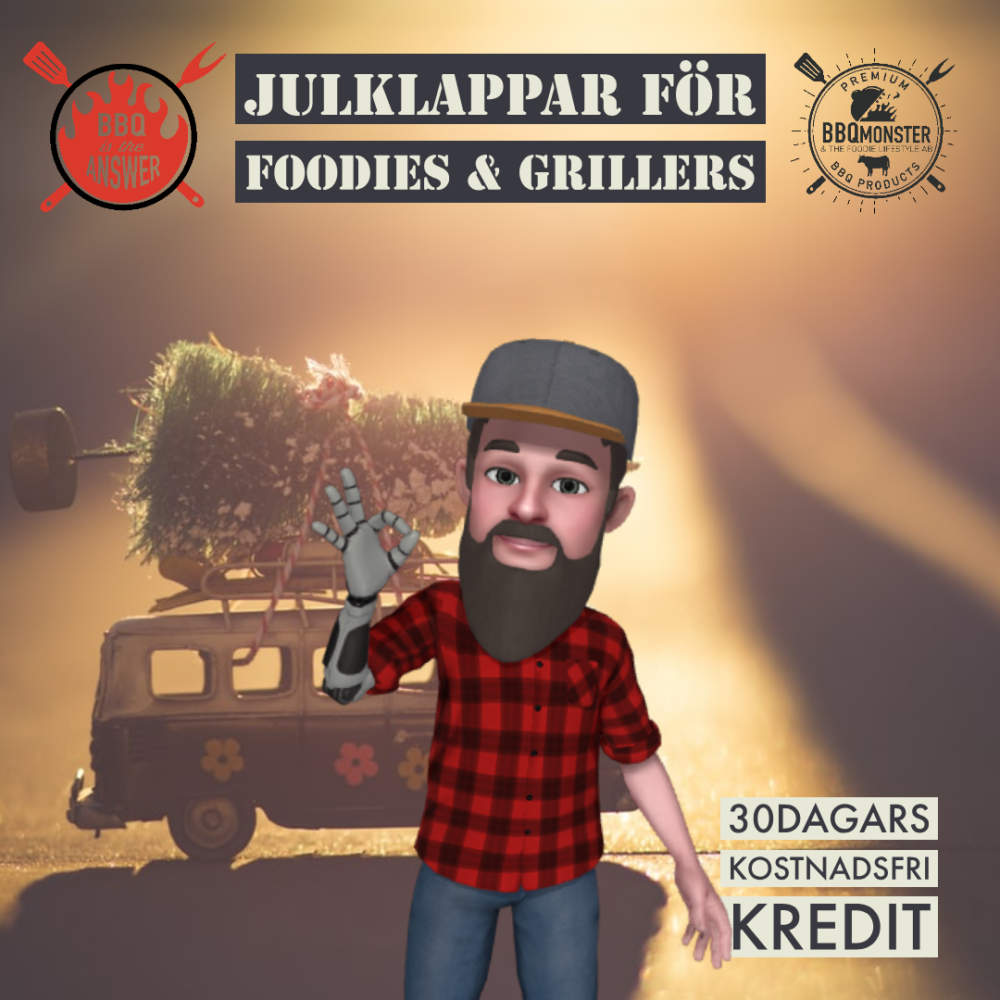 BBQMonster har prylarna och julklapparna som gör julen till något extra detta året prylar som kommer till nytta och som gör gott BBQMonster har prylarna och julklapparna som gör julen till något extra detta året prylar som kommer till nytta och som gör gott